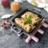 Pannenkoek pakketjes met paddenstoelen