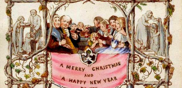 Geschiedenis van de kerstkaart