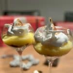 Lemon meringue dessert