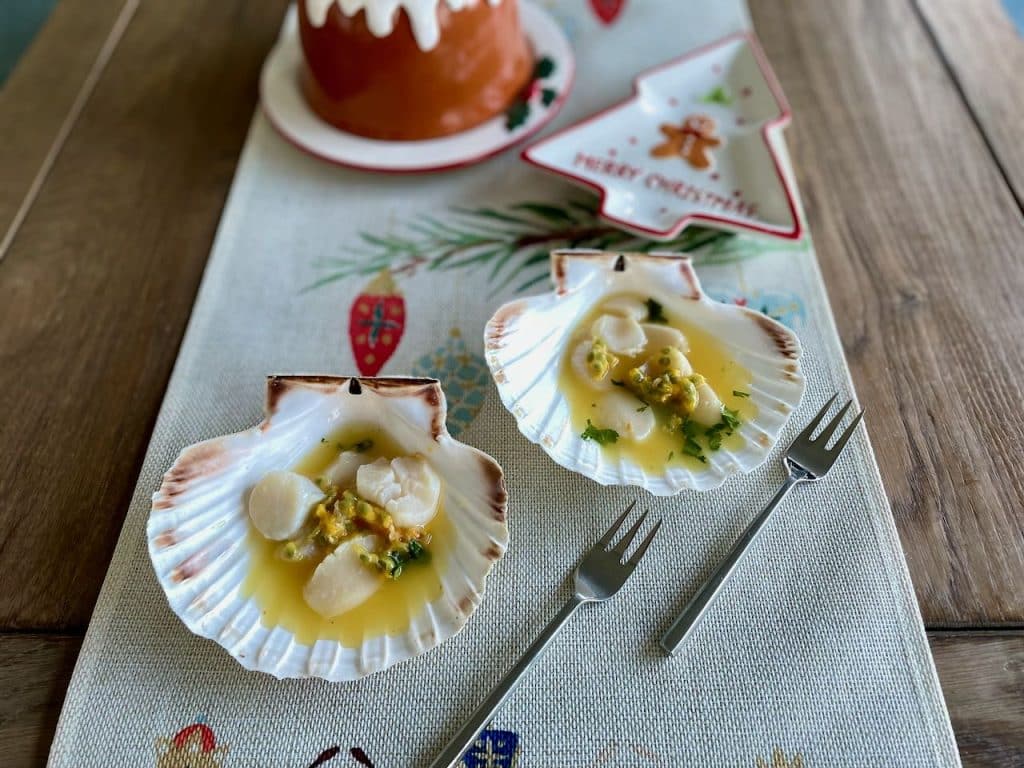 Ceviche van coquilles