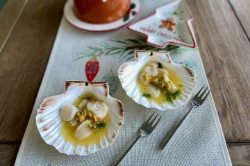 Ceviche van coquilles