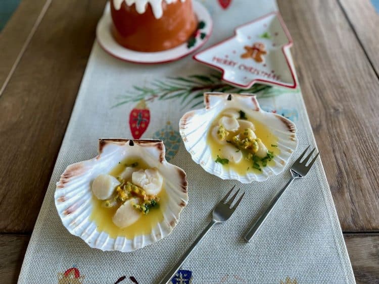 Ceviche van coquilles