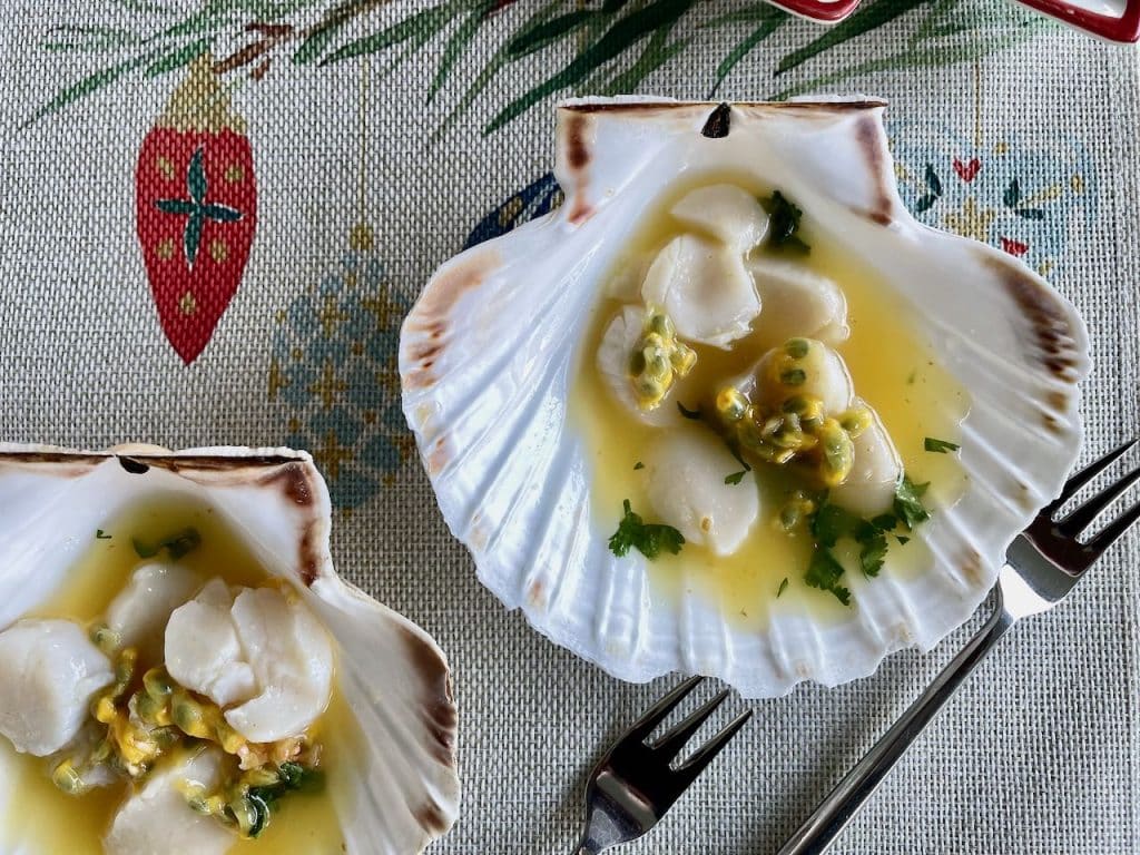 Ceviche van coquilles