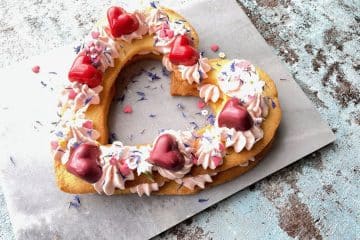 Valentijns recepten - koektaart