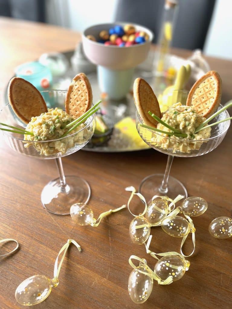 Paashaas eiersalade