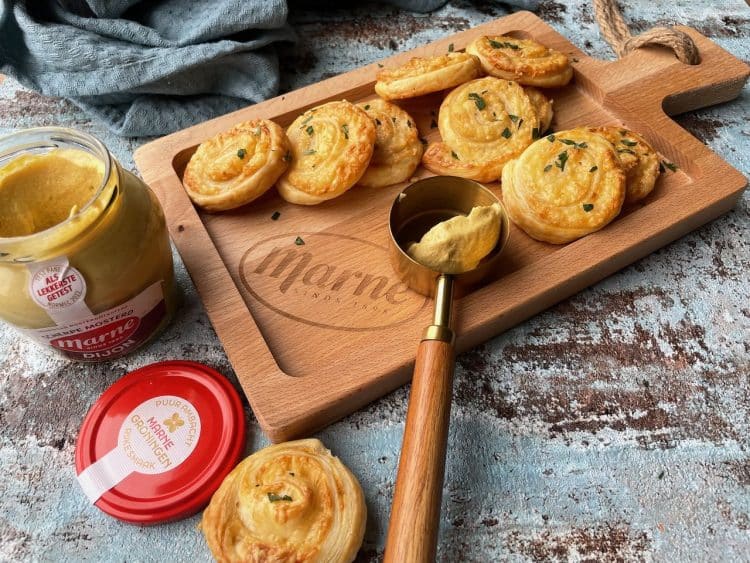 kaas-mosterd koekjes