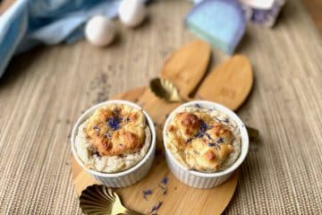 Soufflé van geitenkaas