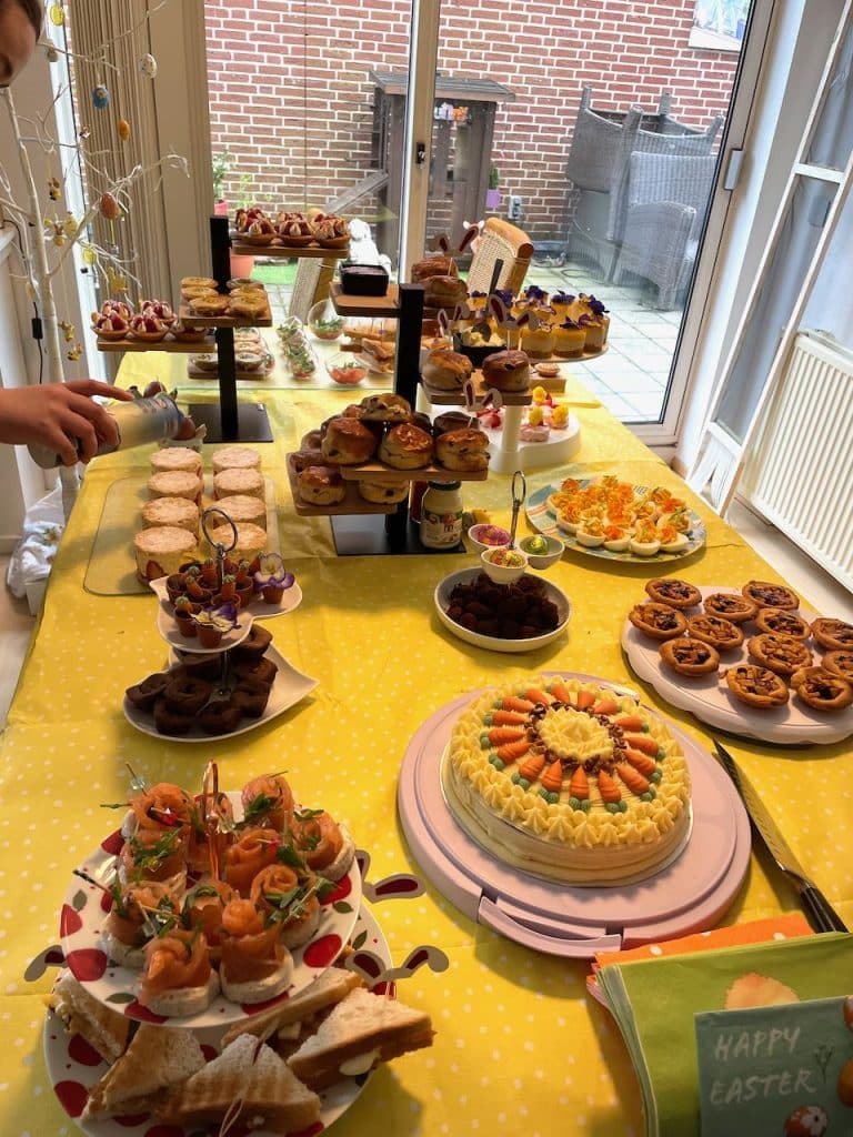 High tea Pasen