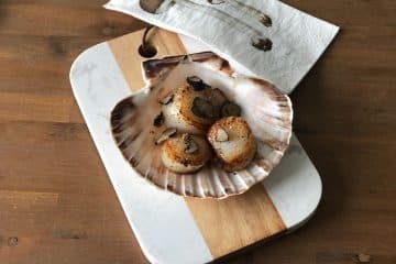 Coquilles met truffel