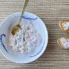 Garnalensalade met knoflook