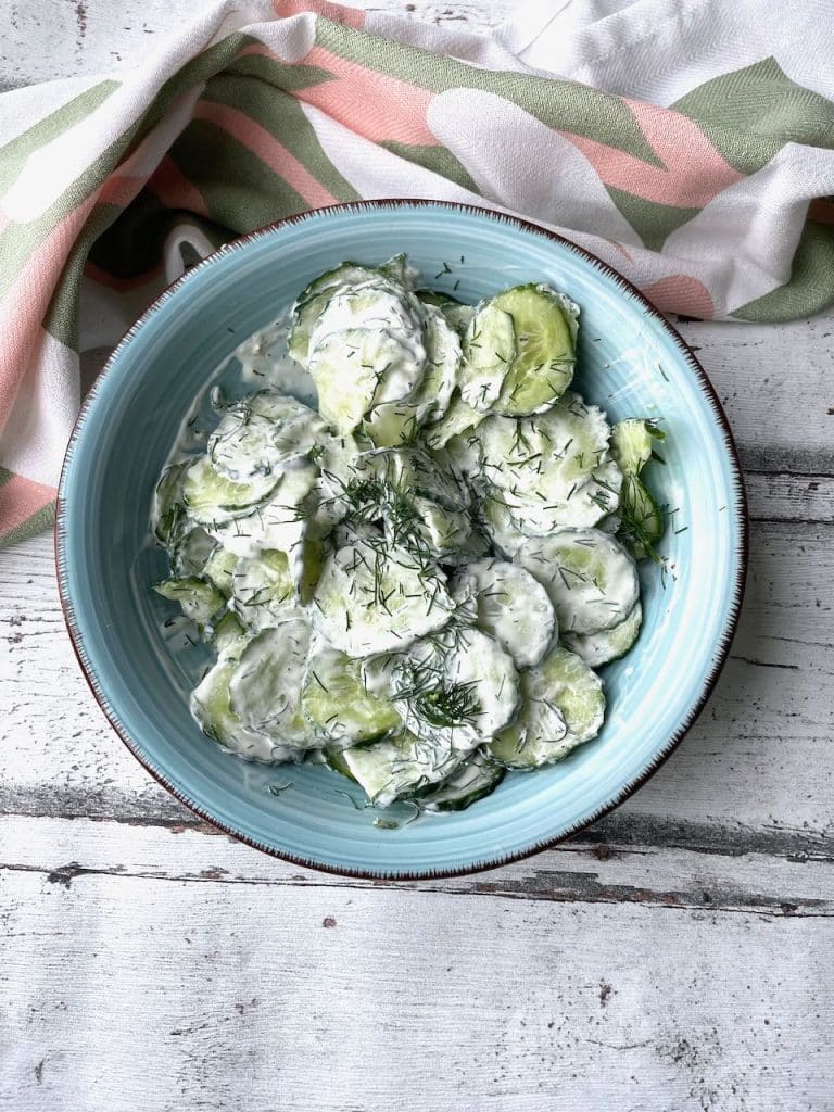 komkommersalade met dille
