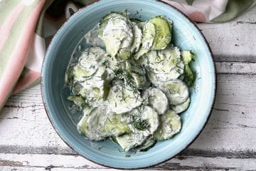 komkommersalade met dille