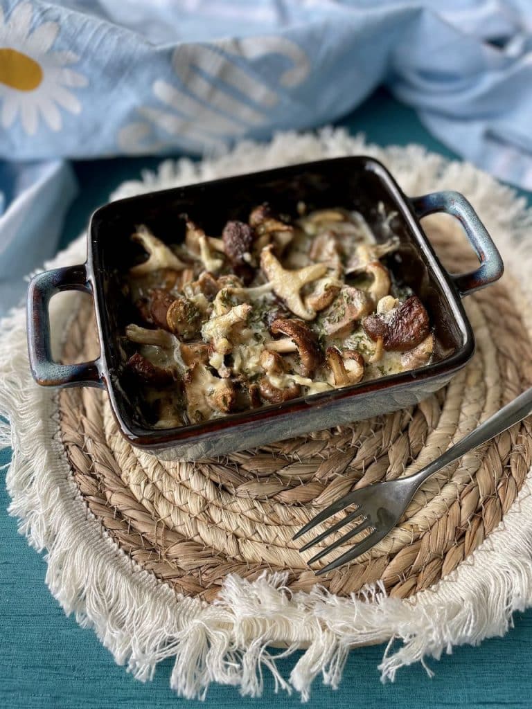 Funghi al gorgonzola