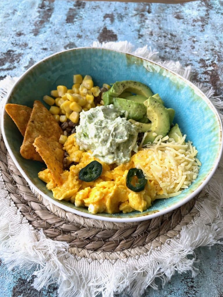 Breakfast burrito bowl