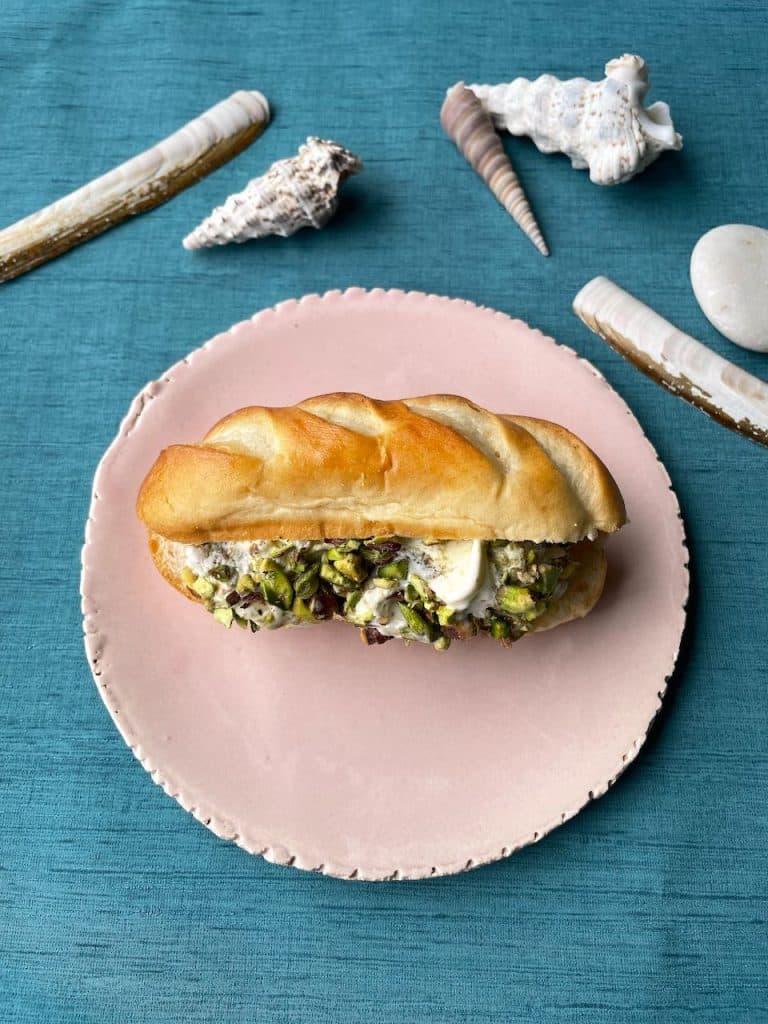 Mangiamo - brioche met pistache-ijs