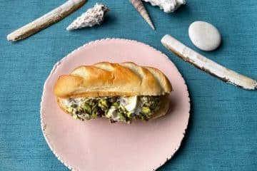 Mangiamo - brioche met pistache-ijs