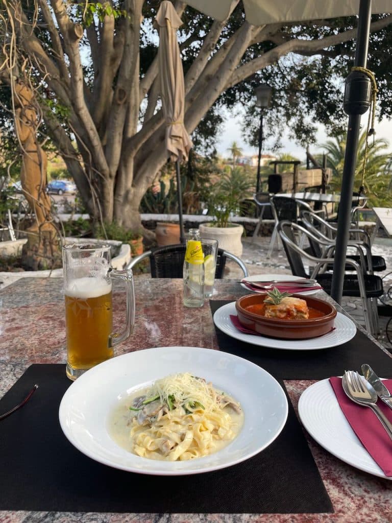 Uit eten op La Palma