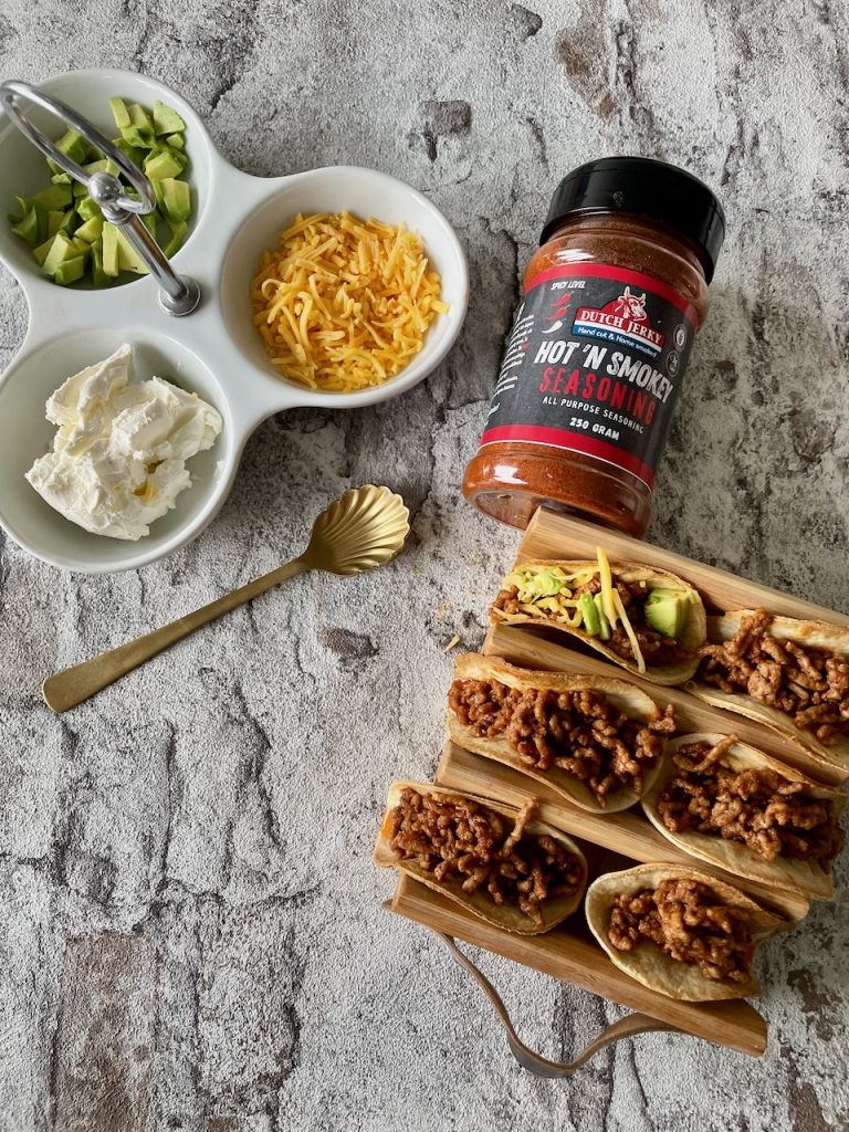 hot 'n smokey mini taco's