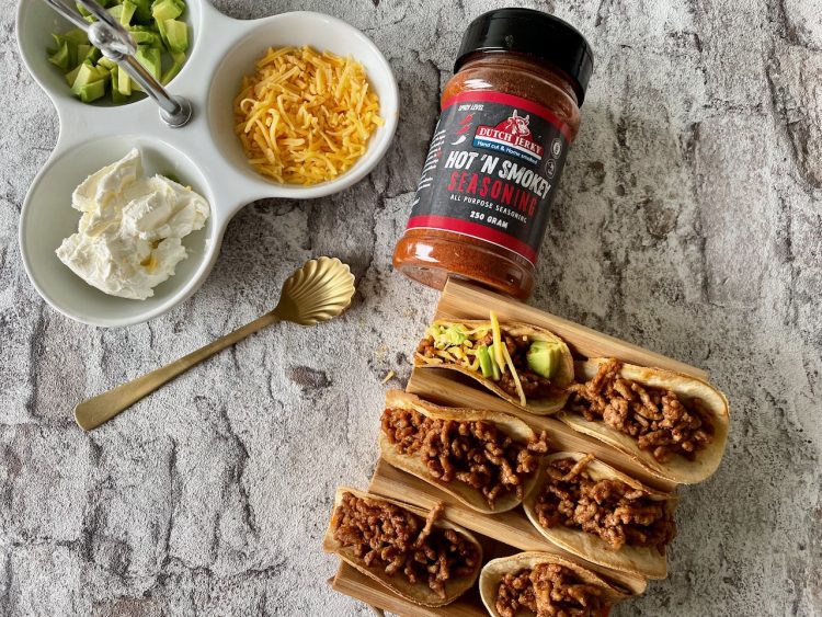 hot 'n smokey mini taco's