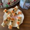Wafel bites met zalm