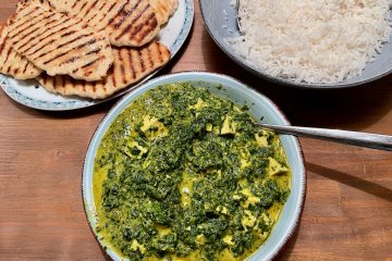 Saag paneer