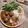 Snelle rendang balletjes