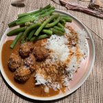 Snelle rendang balletjes