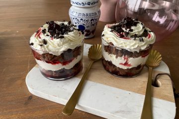 Schwarzwalder kirsch toetje
