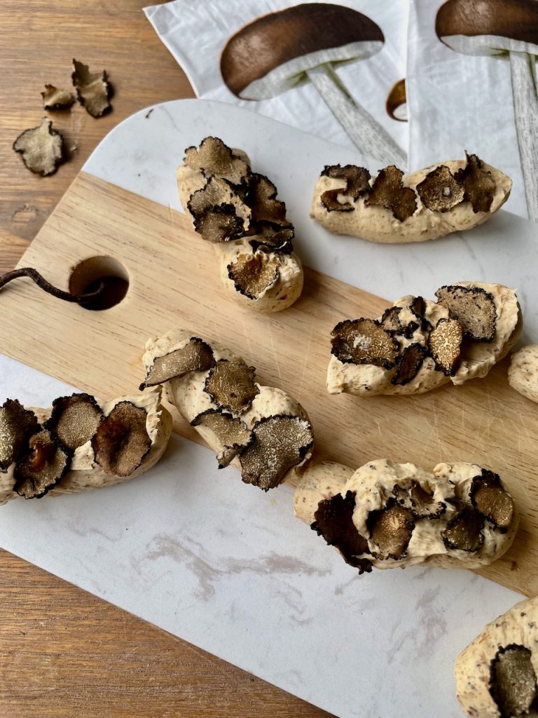 Hartige truffel truffels
