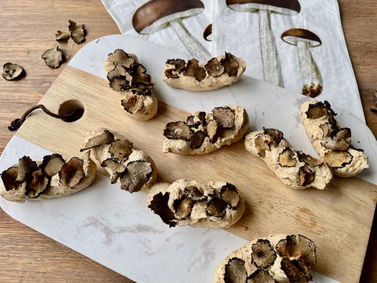 Hartige truffel truffels