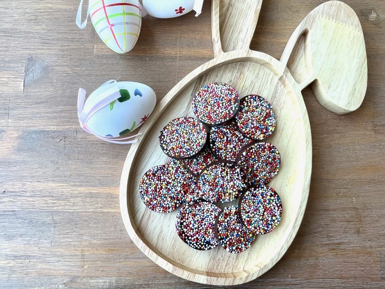 chocoladeflikken met musketzaad