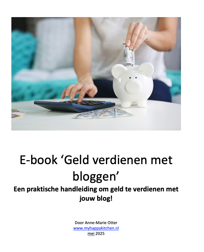 e-book geld verdienen met je blog