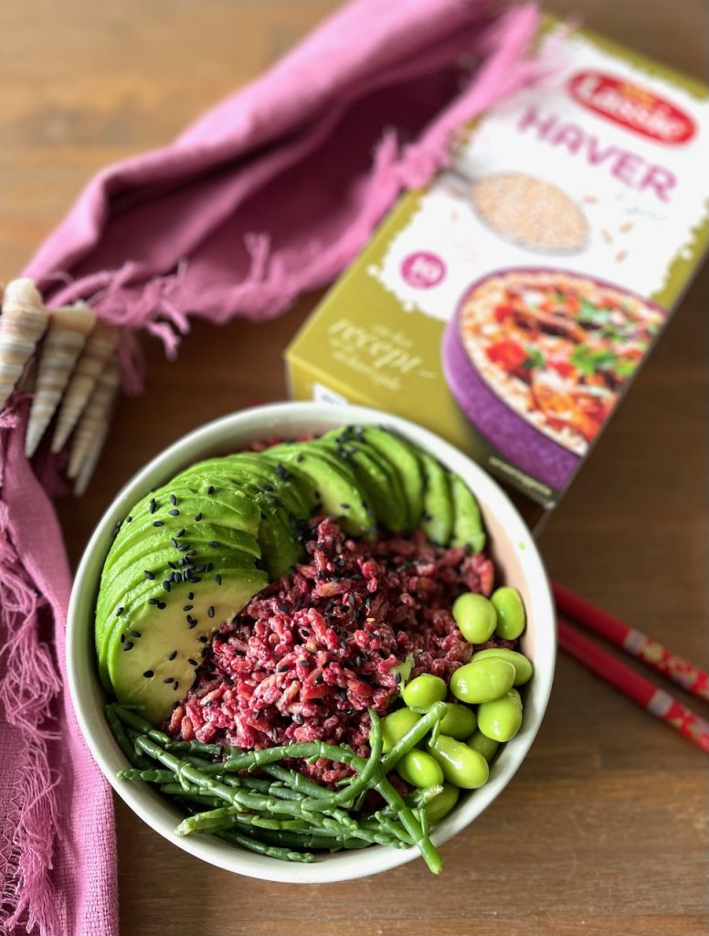 Japanse haverrijstsalade