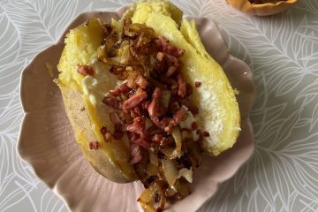gepofte aardappel