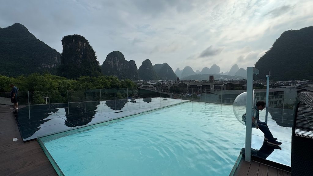 Zwembad Yangshuo