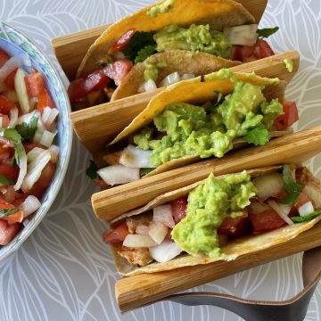 Soft taco's met pico de gallo