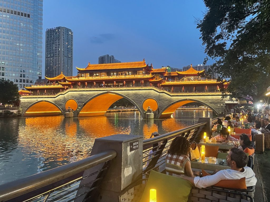 Dongmen bridge Chengdu