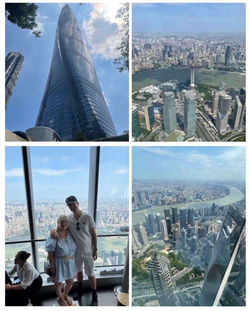 Uitzicht Shanghai Tower