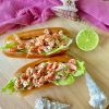 Lobster rolls met rivierkreeftjes