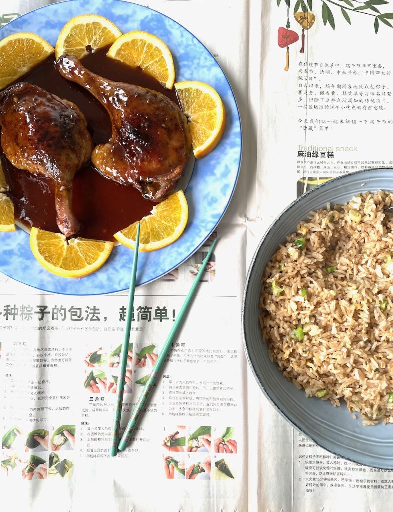 Chinese eend a l'orange