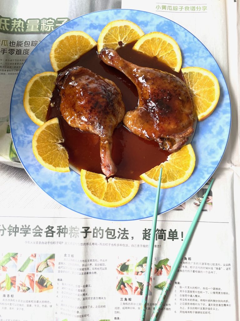 Chinese eend a l'orange