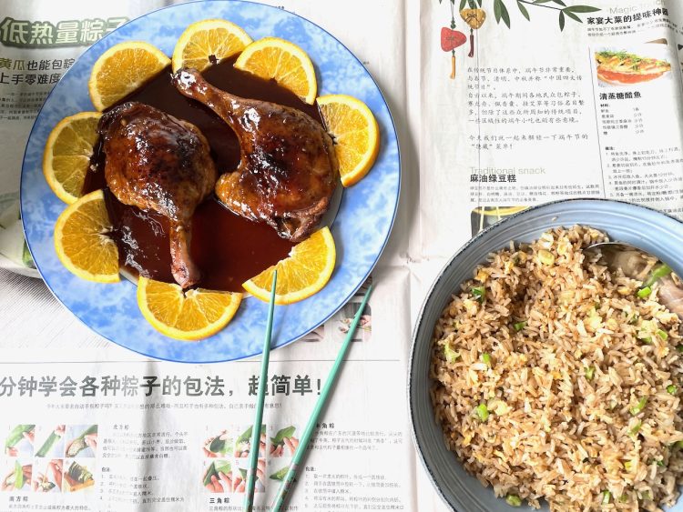 Chinese eend a l'orange