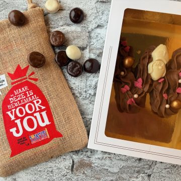 Chocoladeletter maken