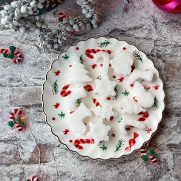 Kerst suikerklontjes maken