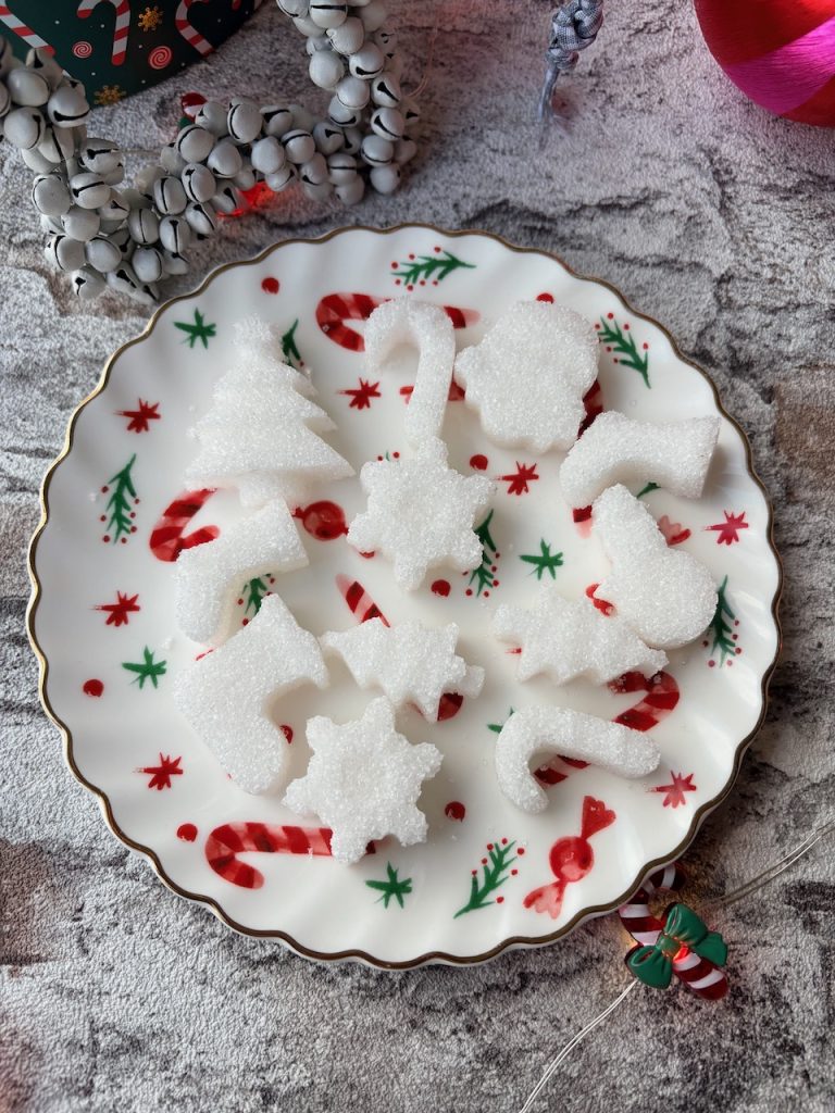 kerst suikerklontjes maken