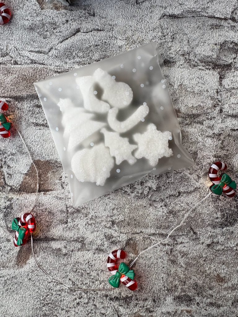 kerst suikerklontjes maken