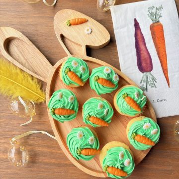 Mini cupcakes voor Pasen