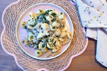 Pasta met boerenkool en worst