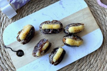 Dadels brie brûlée