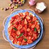Aardbeientaart met Zwitserse room